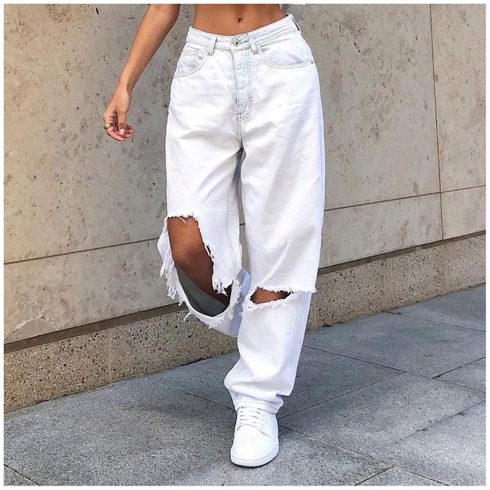 ؿ] 㸮  Slouchy û ָӴ  ĳ־ Ż    ź  û  Streetwear   Femme